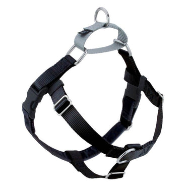 Freedom No-Pull Harness and Leash - Black / Medium 5/8